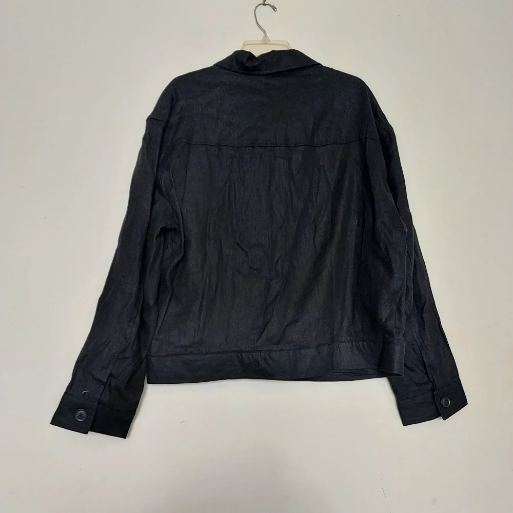 Zara Men’s Linen Jacket Sz-L - Picture 10 of 10